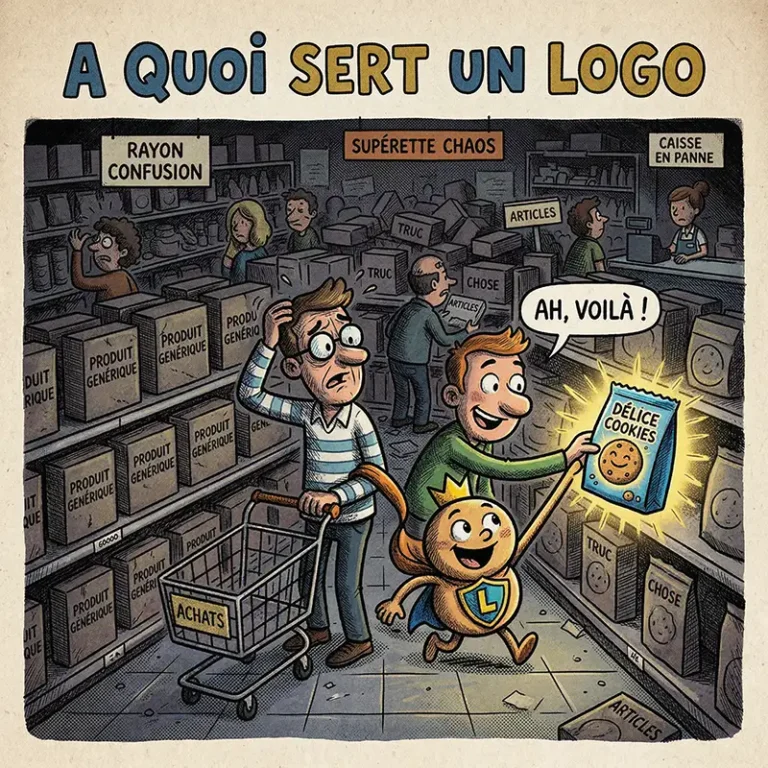 illustration a quoi sert un logo